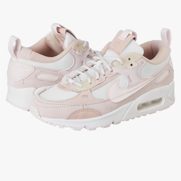 Nike Shoes - Nike Air Max 90 Futura Summit White /Light Soft Pink Size 9 Like New